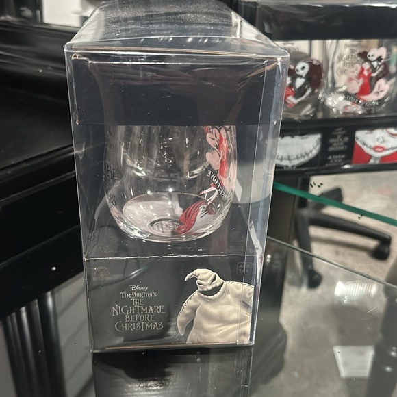 Nightmare Before Christmas Wine Glass and Sock Set - Picture 3 of 6